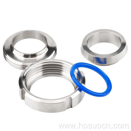 Sanitary Stainless Steel Hexagon Female Threaded Union Coupling